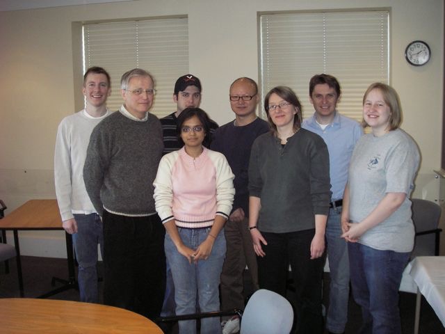 Charlottesville - 2007: Group meeting photo with Dagmar Krefting